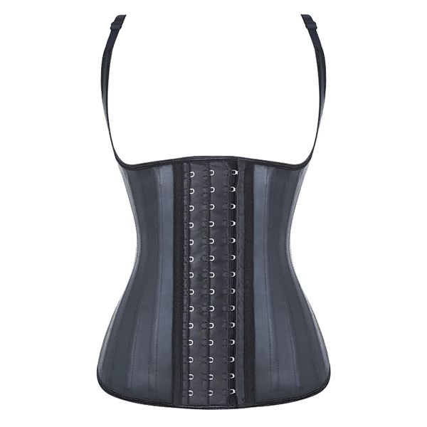 body shaper 25 steel bones latex vest waist trainer slimming underwear bodsuit belt modeling strap shapers, Black;white
body shaper 25 steel bones latex vest waist trainer slimming underwear bodsuit belt modeling strap shapers, Black;white