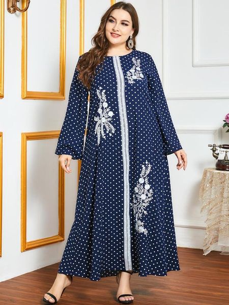 ethnic clothing autumn polka dot maxi dress for women muslim abaya full sleeve loose casual arabic clothes abayas islamic gown, Red
ethnic clothing autumn polka dot maxi dress for women muslim abaya full sleeve loose casual arabic clothes abayas islamic gown, Red