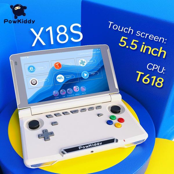 portable game players powkiddy x18s android 11 5.5 inch touch ips screen flip handheld console t618 chip mobile ram 4gb rom 64gb
portable game players powkiddy x18s android 11 5.5 inch touch ips screen flip handheld console t618 chip mobile ram 4gb rom 64gb