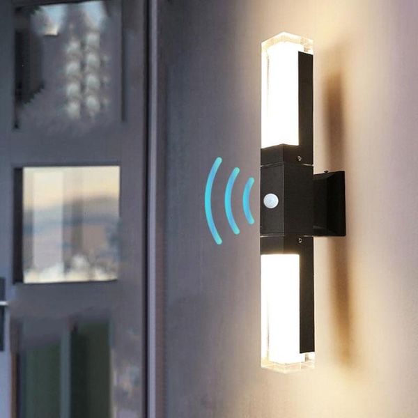 outdoor led wall light with motion sensor waterproof acrylic garden aisle porch villa el exterior sconces lamps
outdoor led wall light with motion sensor waterproof acrylic garden aisle porch villa el exterior sconces lamps
