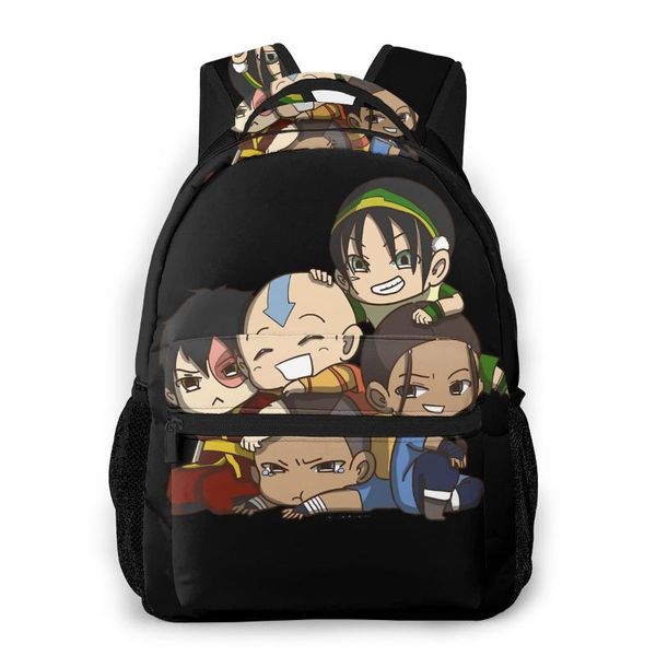 backpack avatar the last airbender chibi gaang sticker print large capacitydaily casual fashion school bag
backpack avatar the last airbender chibi gaang sticker print large capacitydaily casual fashion school bag