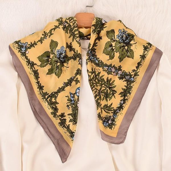 scarves plain flowers 70cm small square scarf female like brocade satin silk scarf., Blue;gray
scarves plain flowers 70cm small square scarf female like brocade satin silk scarf., Blue;gray