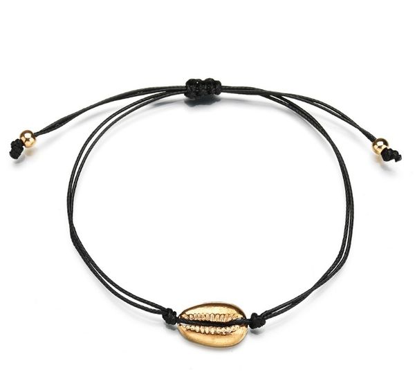 2021 new gold cowrie shell charm wrap bracelet with make a wish gift card for women delicate rope chain simple bohemian beach fast ship, Golden;silver
2021 new gold cowrie shell charm wrap bracelet with make a wish gift card for women delicate rope chain simple bohemian beach fast ship, Golden;silver