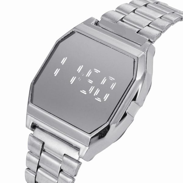 wristwatches men' watches 2021 luxury led digital sports wrist watch for men stainless steel silver electronic clock relogio masculino, Slivery;brown
wristwatches men' watches 2021 luxury led digital sports wrist watch for men stainless steel silver electronic clock relogio masculino, Slivery;brown