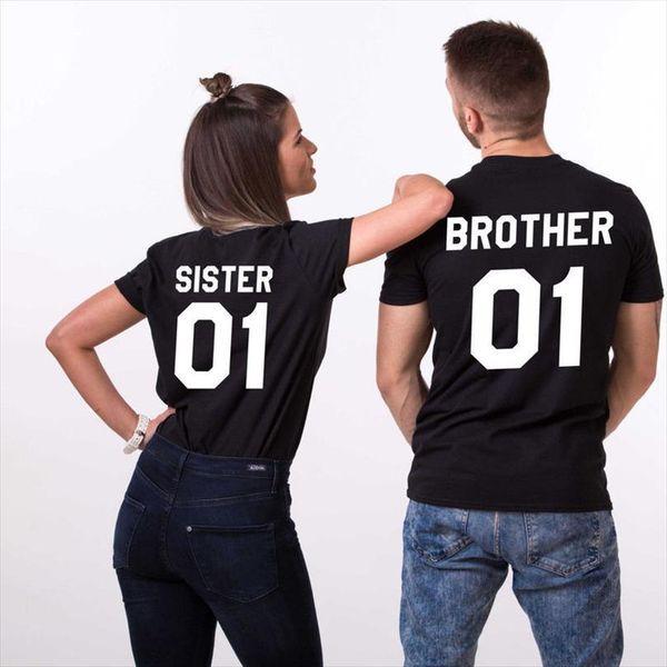 brother sister letter print men t shirts short sleeve o neck loose summer fashion man tee clothes, White;black
brother sister letter print men t shirts short sleeve o neck loose summer fashion man tee clothes, White;black