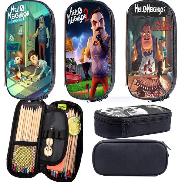 cosmetic bags & cases game hello neighbor 2 penicl cartoon case pencil bag multifunction school supplies pouch organizer boxes
cosmetic bags & cases game hello neighbor 2 penicl cartoon case pencil bag multifunction school supplies pouch organizer boxes