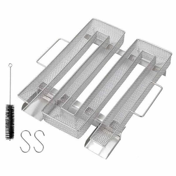 tools & accessories bbq smoker basket stainless steel barbecue grill cooking tool salmon bacon fish wood chip smoking generator box
tools & accessories bbq smoker basket stainless steel barbecue grill cooking tool salmon bacon fish wood chip smoking generator box