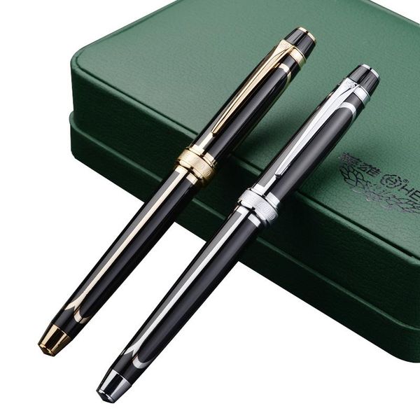 fountain pens pen 14 k solid gold nib original hero 100 with gift box office and school stationery
fountain pens pen 14 k solid gold nib original hero 100 with gift box office and school stationery