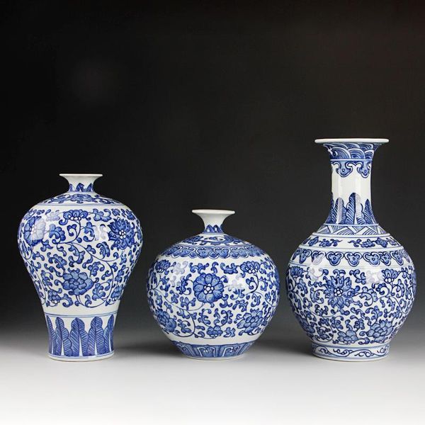 vases classic traditional chinese blue and white porcelain vase jingdezhen antique home decoration hand painted ceramic flower
vases classic traditional chinese blue and white porcelain vase jingdezhen antique home decoration hand painted ceramic flower