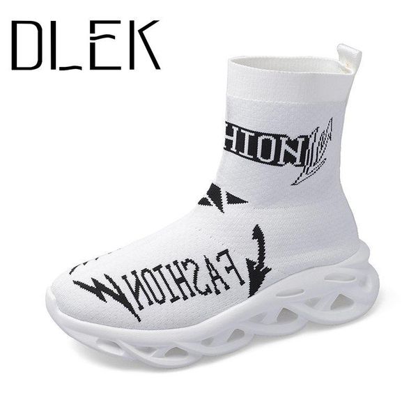 boots dlek chic women fashion embroider letter stretch fabric casual spring high sneakers summer ladies, Black
boots dlek chic women fashion embroider letter stretch fabric casual spring high sneakers summer ladies, Black