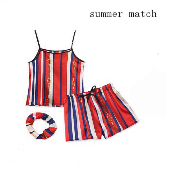 sleepwear color stripe women's 7 pieces sets printed faux silk pajamas sleepwear spring summer autumn homewear slings zizh jq7z, Black;red
sleepwear color stripe women's 7 pieces sets printed faux silk pajamas sleepwear spring summer autumn homewear slings zizh jq7z, Black;red