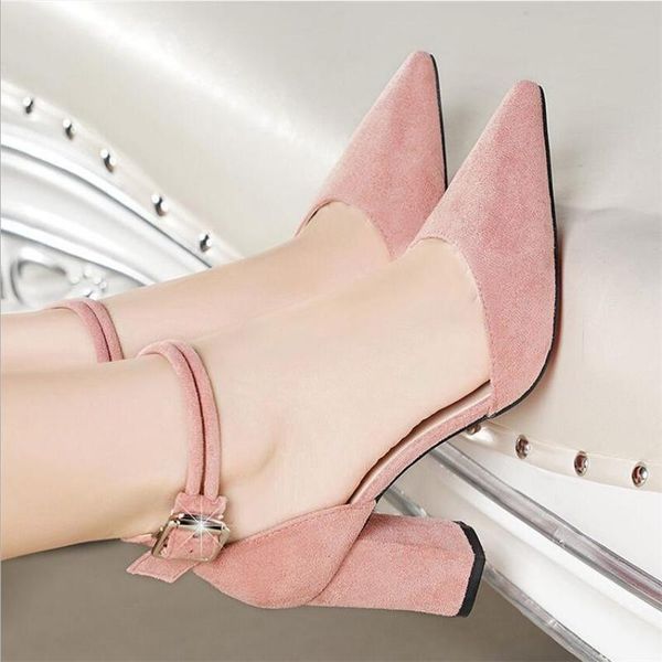 dress shoes 2021 women fashion one word buckle pointed high heel woman classic thick baotou ladies sandals size 34-40, Black
dress shoes 2021 women fashion one word buckle pointed high heel woman classic thick baotou ladies sandals size 34-40, Black