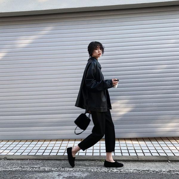 women's leather & faux winter black jacket plus velvet women korean 2021 fashion streetwear ladies
women's leather & faux winter black jacket plus velvet women korean 2021 fashion streetwear ladies