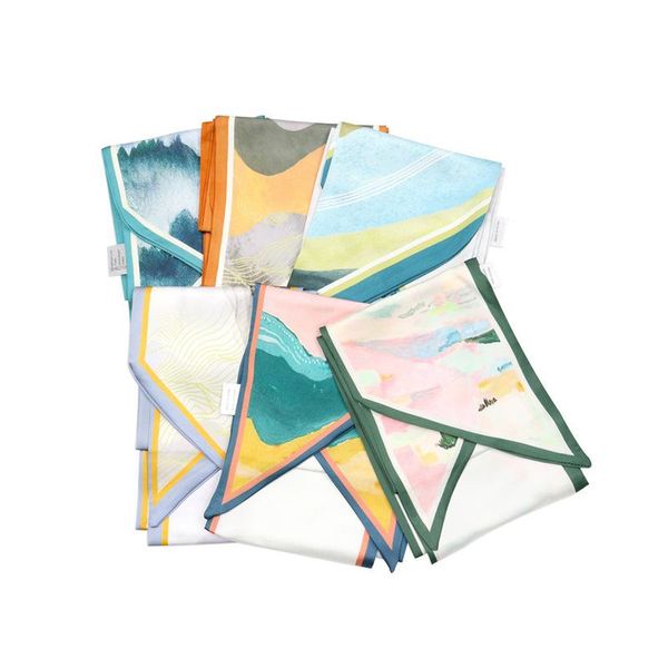 scarves 2021 summer beautiful scenery wide long silk scarf female wrist tie hair ribbon adornment bag belt for women, Blue;gray
scarves 2021 summer beautiful scenery wide long silk scarf female wrist tie hair ribbon adornment bag belt for women, Blue;gray