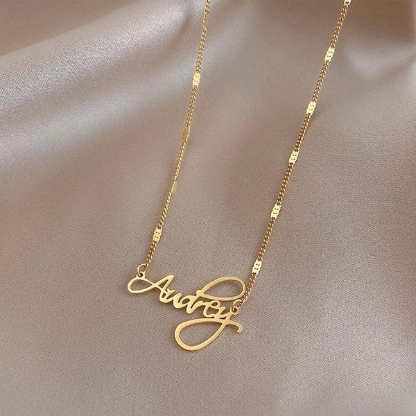 pendant necklaces 316l stainless steel letter necklace gift for women jewelry, Silver
pendant necklaces 316l stainless steel letter necklace gift for women jewelry, Silver