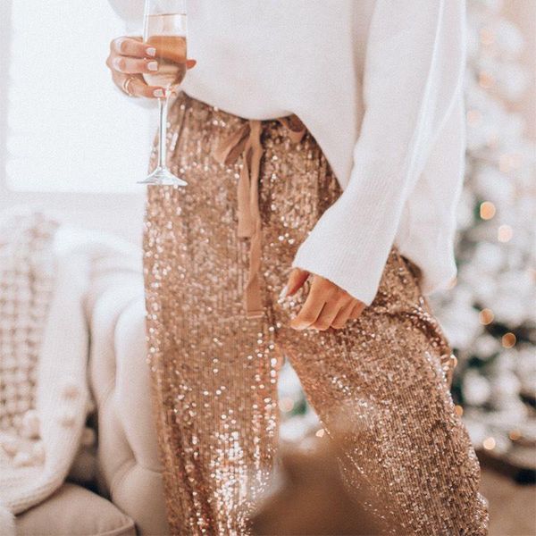 women's pants & capris lady shiny sequined glitter long women casual elastic waist 2021 sweatpant straight loose spring trousers party, Black;white
women's pants & capris lady shiny sequined glitter long women casual elastic waist 2021 sweatpant straight loose spring trousers party, Black;white
