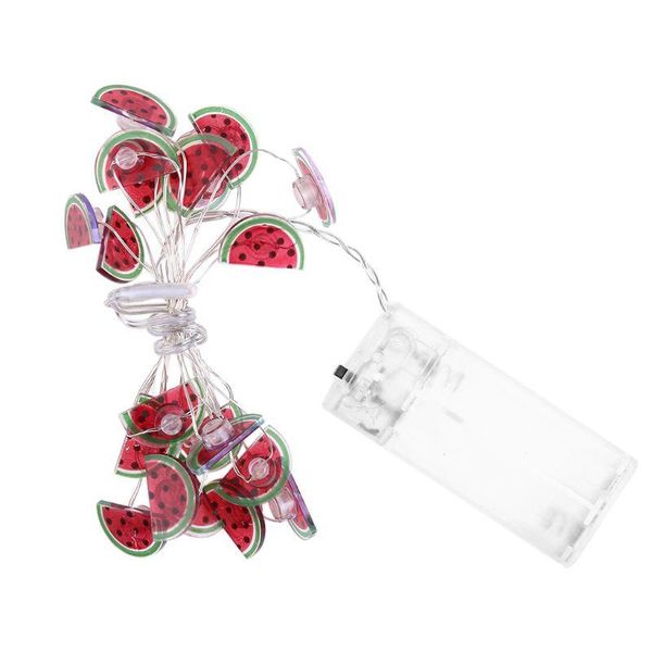half slice watermelon decorative string lights christmas halloween strings led