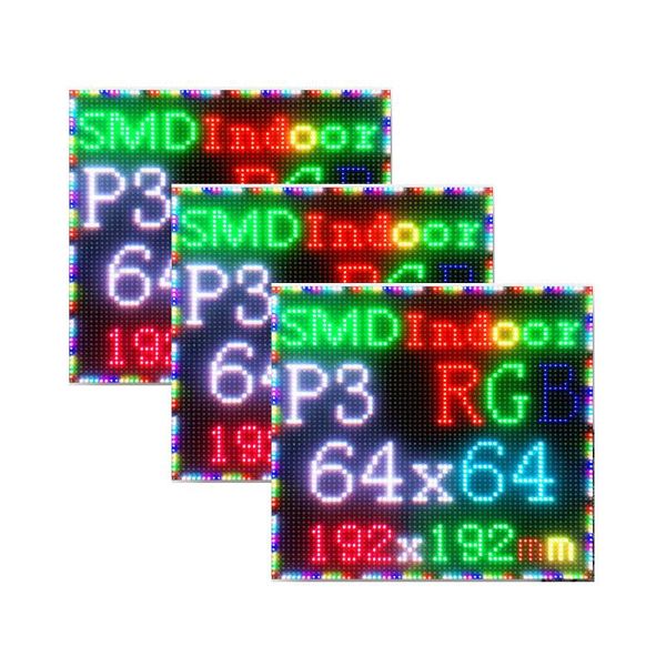 display liansai p3 led indoor rgb panel hd 64x64 dot matrix smd module 192*192mm
display liansai p3 led indoor rgb panel hd 64x64 dot matrix smd module 192*192mm