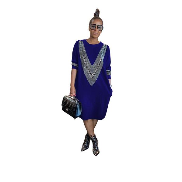 spring women 2021 casual street style long dresses sleeve round neck printed pockets mid, Black;gray
spring women 2021 casual street style long dresses sleeve round neck printed pockets mid, Black;gray
