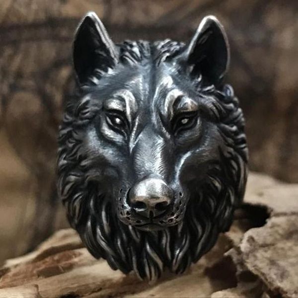 cluster rings original wolf king ring handmade personality fashion opening men and women jewelry accessories, Golden;silver
cluster rings original wolf king ring handmade personality fashion opening men and women jewelry accessories, Golden;silver