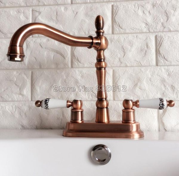 bathroom sink faucets red copper 360 swivel spout kitchen & faucet dual ceramic handle cold and water mixer tap wash basin wrg051
bathroom sink faucets red copper 360 swivel spout kitchen & faucet dual ceramic handle cold and water mixer tap wash basin wrg051