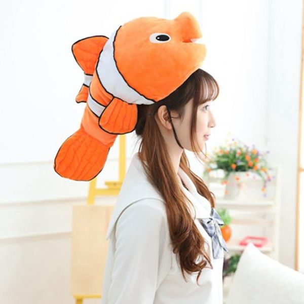 party masks cute plush toy cartoon fish clownfish soft head hat headgear po props girl heart birthday christmas gift
party masks cute plush toy cartoon fish clownfish soft head hat headgear po props girl heart birthday christmas gift