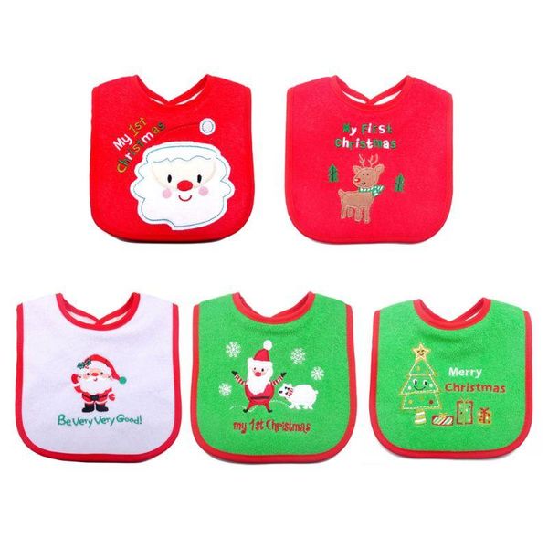 bibs & burp cloths baby bib christmas tree santa claus elk bandana babador feeding accessory reusable saliva towel soft stuff
bibs & burp cloths baby bib christmas tree santa claus elk bandana babador feeding accessory reusable saliva towel soft stuff