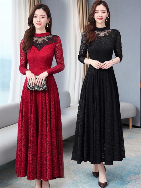 dressed in income plus size clothing spring hollow fashion cuts dress long for party and wedding f2850 rso3, Black;gray
dressed in income plus size clothing spring hollow fashion cuts dress long for party and wedding f2850 rso3, Black;gray
