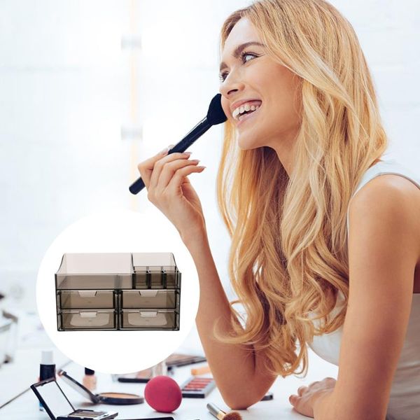 1pc multilayer storage box deskorganizer drawer type makeup container boxes & bins
1pc multilayer storage box deskorganizer drawer type makeup container boxes & bins