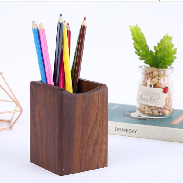 wooden pen holder case makeup brushes tools cup office organizer deskschool storage multi-function pencil bags
wooden pen holder case makeup brushes tools cup office organizer deskschool storage multi-function pencil bags