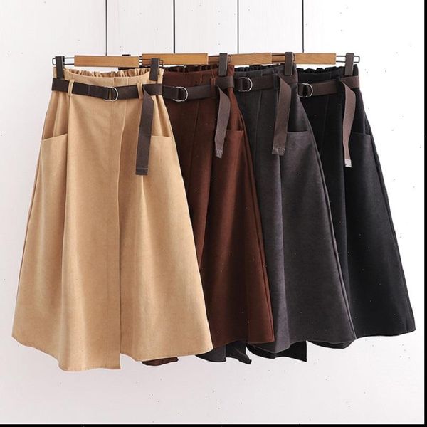 autumn winter solid color women skirts with bekt casual artistic pocket high waist slim midi for, Black
autumn winter solid color women skirts with bekt casual artistic pocket high waist slim midi for, Black