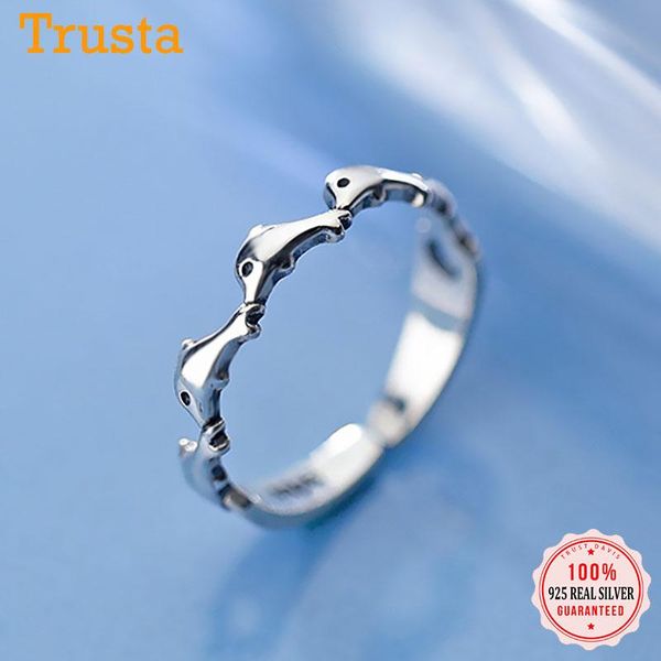 cluster rings trustdavis real 100% 925 sterling silver dolphins ring small size adjustable women jewelry gift da30, Golden;silver
cluster rings trustdavis real 100% 925 sterling silver dolphins ring small size adjustable women jewelry gift da30, Golden;silver