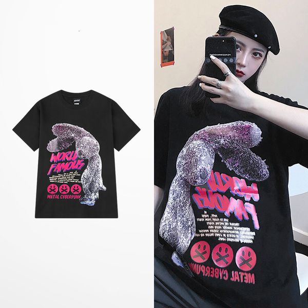 tee funny way cartoons rabbit prints t-shirt cotton summer high street t-shirts men lovers couple harajuku t shirt homme, White;black
tee funny way cartoons rabbit prints t-shirt cotton summer high street t-shirts men lovers couple harajuku t shirt homme, White;black