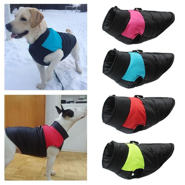 padded pet cotton vest style dog clothes winter warm waterproof zipper jacket coat easily attach your dog's lead apparel
padded pet cotton vest style dog clothes winter warm waterproof zipper jacket coat easily attach your dog's lead apparel