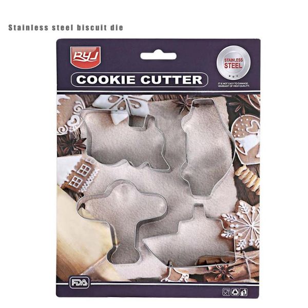 4pcs/set baking tools cookie cutter stainless steel biscuit mould car boat plane vegetable fruit cut kitchen tool cake
4pcs/set baking tools cookie cutter stainless steel biscuit mould car boat plane vegetable fruit cut kitchen tool cake