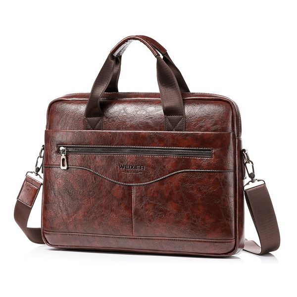 new handbag horizontal men's business briefcase large capacity single shoulder messenger computer bag
new handbag horizontal men's business briefcase large capacity single shoulder messenger computer bag