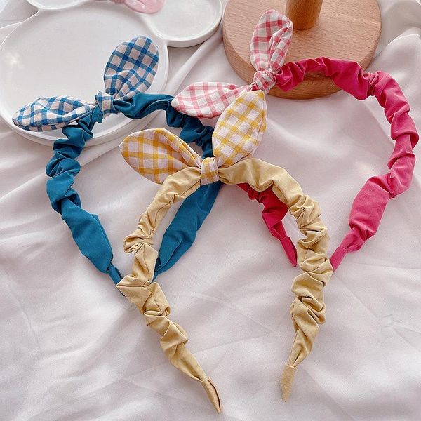 girls plaid hair accessories temperament pleated bow hairbands for women ears luxury headband hoop bands, Slivery;white
girls plaid hair accessories temperament pleated bow hairbands for women ears luxury headband hoop bands, Slivery;white