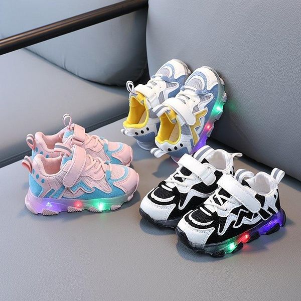 athletic & outdoor sneakers 1-6 years girls boys light up breathable shoes lighted children toddler mesh luminous 21-30, Black
athletic & outdoor sneakers 1-6 years girls boys light up breathable shoes lighted children toddler mesh luminous 21-30, Black