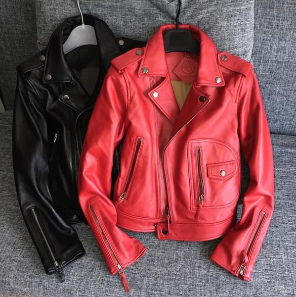 women's leather & faux autumn sheepskin jacket women motorcycle red black coat casual pu loose jackets female streetwear
women's leather & faux autumn sheepskin jacket women motorcycle red black coat casual pu loose jackets female streetwear
