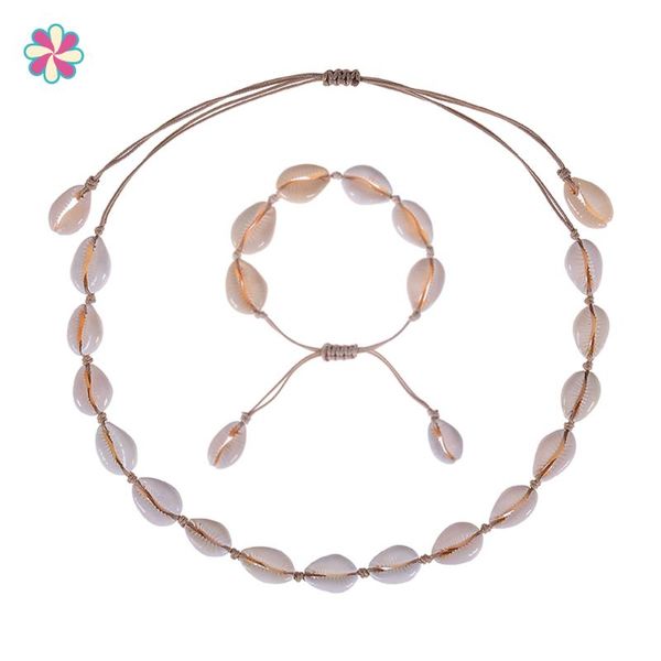 earrings & necklace natural shell bracelet set women choker adjustable seashell jewelry w118, Silver
earrings & necklace natural shell bracelet set women choker adjustable seashell jewelry w118, Silver