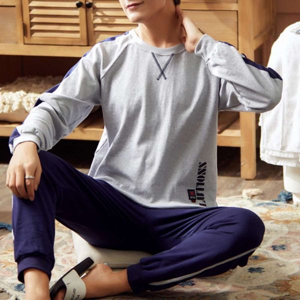 pajamas sets new men's lent herfst nightgown set long mouw polyester for men elastic waist brook leisure runner, Black;brown
pajamas sets new men's lent herfst nightgown set long mouw polyester for men elastic waist brook leisure runner, Black;brown