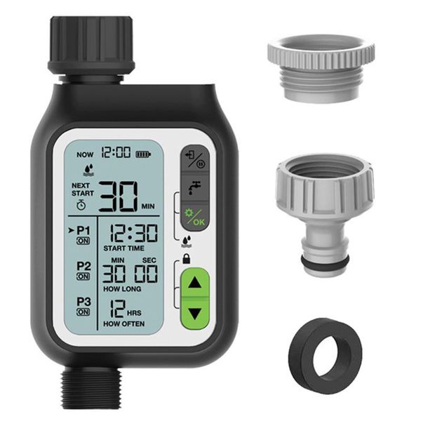 watering equipments irrigation timer lcd screen electronic automatic sprinkler controller outdoor garden device tool
watering equipments irrigation timer lcd screen electronic automatic sprinkler controller outdoor garden device tool
