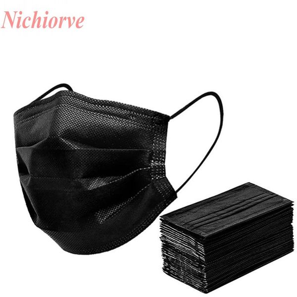 black face mask disposable nonwoven 3 layer filter mask mouth face mask anti dust protective breathable earloops masks fast ship
black face mask disposable nonwoven 3 layer filter mask mouth face mask anti dust protective breathable earloops masks fast ship