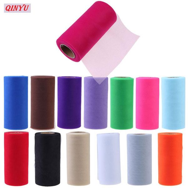 15cmx22m organza tulle pure color roll spool tutu dress fabric craft wrap gift box decor for wedding party 5z decorative flowers & wreaths
15cmx22m organza tulle pure color roll spool tutu dress fabric craft wrap gift box decor for wedding party 5z decorative flowers & wreaths