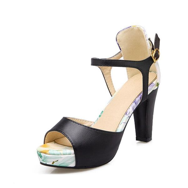 sandals big size 33-43 flowers printing high heels ankle-strap women shoes fashion party sandal woman p9fx, Black
sandals big size 33-43 flowers printing high heels ankle-strap women shoes fashion party sandal woman p9fx, Black