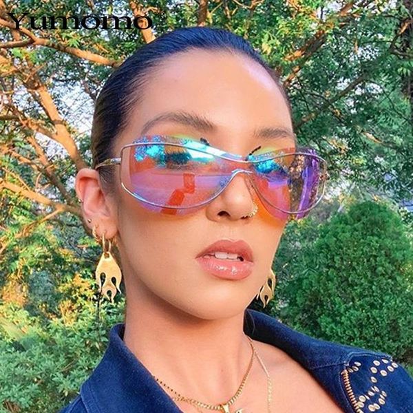 fashion rimless curved sunglasses women men brand designer vintage gradient shades ladies sun glasses uv400, White;black
fashion rimless curved sunglasses women men brand designer vintage gradient shades ladies sun glasses uv400, White;black