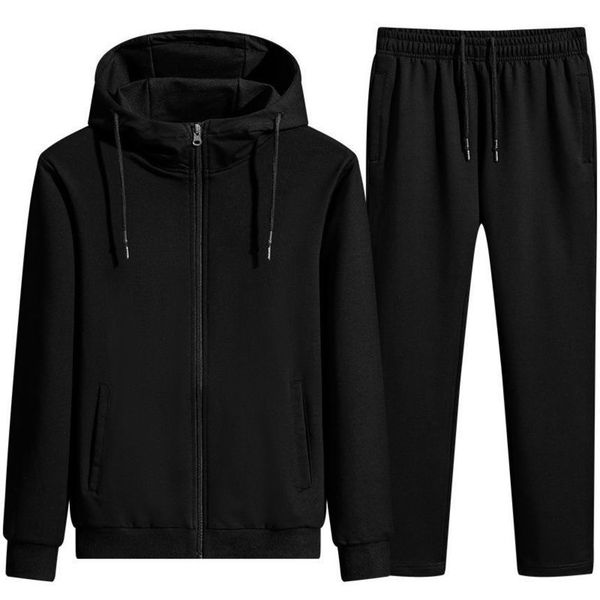 cotton zipper cardigan hooded fashion spring and autumn large leisure sports suit factory men's, Gray
cotton zipper cardigan hooded fashion spring and autumn large leisure sports suit factory men's, Gray