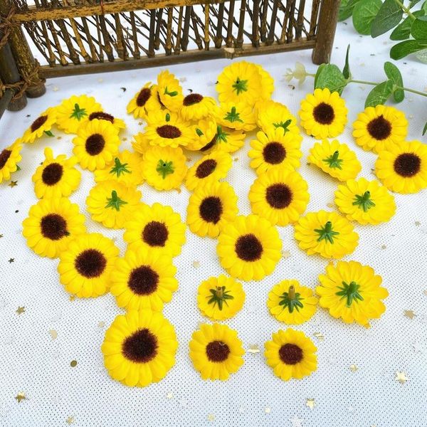 decorative flowers & wreaths artificial sunflower mini silk flower heads for home decoration diy scrapbooking craft book wreath fake wedding
decorative flowers & wreaths artificial sunflower mini silk flower heads for home decoration diy scrapbooking craft book wreath fake wedding