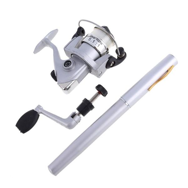 mini fishing rod outdoor stream portable pocket pole pen shape folded river lake with line silver portabl boat rods
mini fishing rod outdoor stream portable pocket pole pen shape folded river lake with line silver portabl boat rods