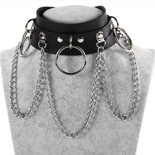 chokers punk chocker round black goth gothic choker necklace for women hip hop bondage drag chain cosplay m21, Golden;silver
chokers punk chocker round black goth gothic choker necklace for women hip hop bondage drag chain cosplay m21, Golden;silver
